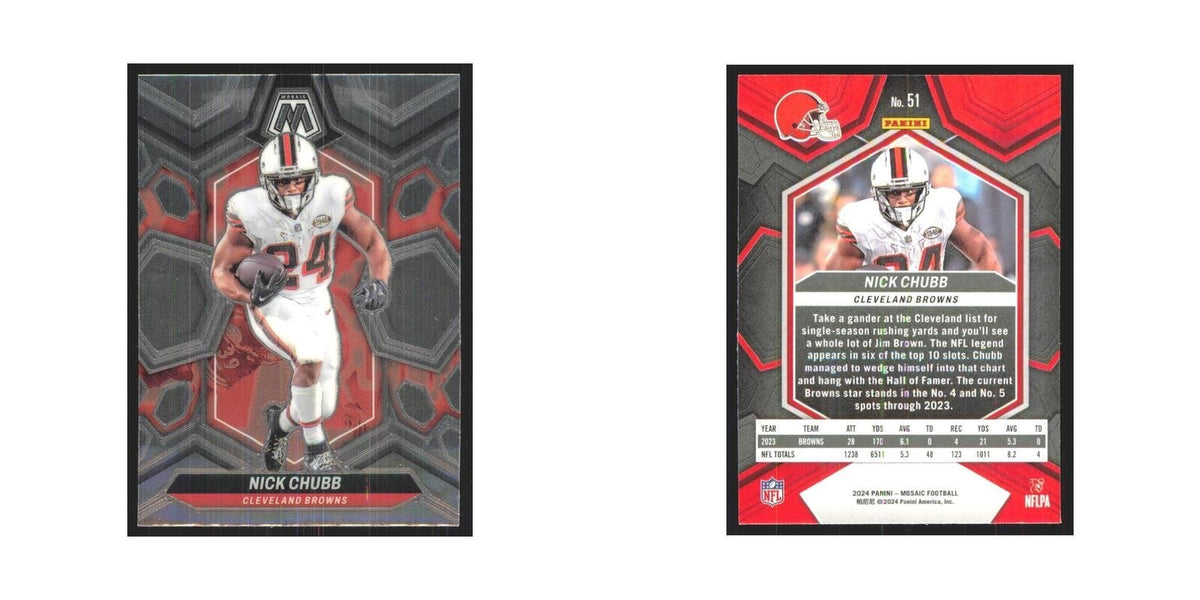 2024 Mosaic Nick Chubb Browns #51