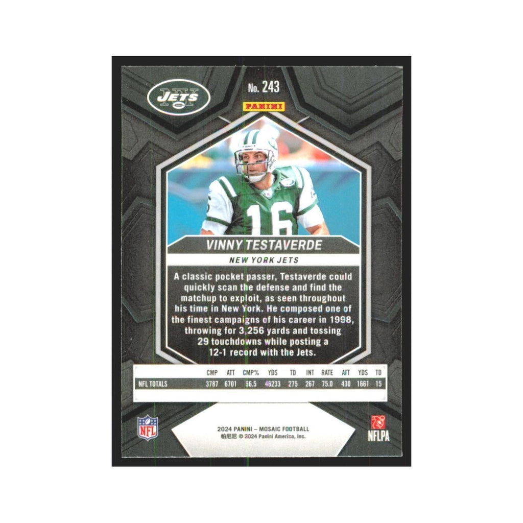 2024 Mosaic Vinny Testaverde Jets #243