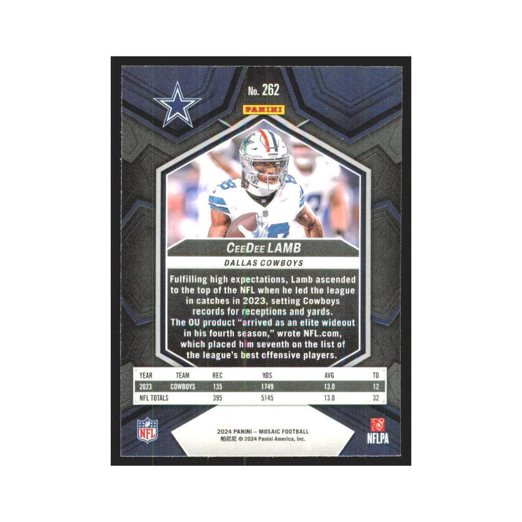 2024 Mosaic CeeDee Lamb Cowboys #262