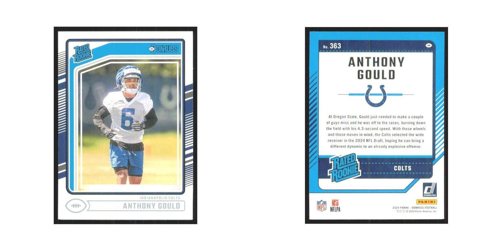 2024 Donruss Anthony Gould RC Colts #363