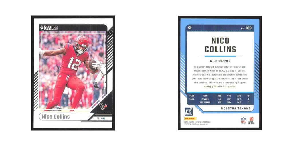 2024 Donruss Nico Collins Texans #109