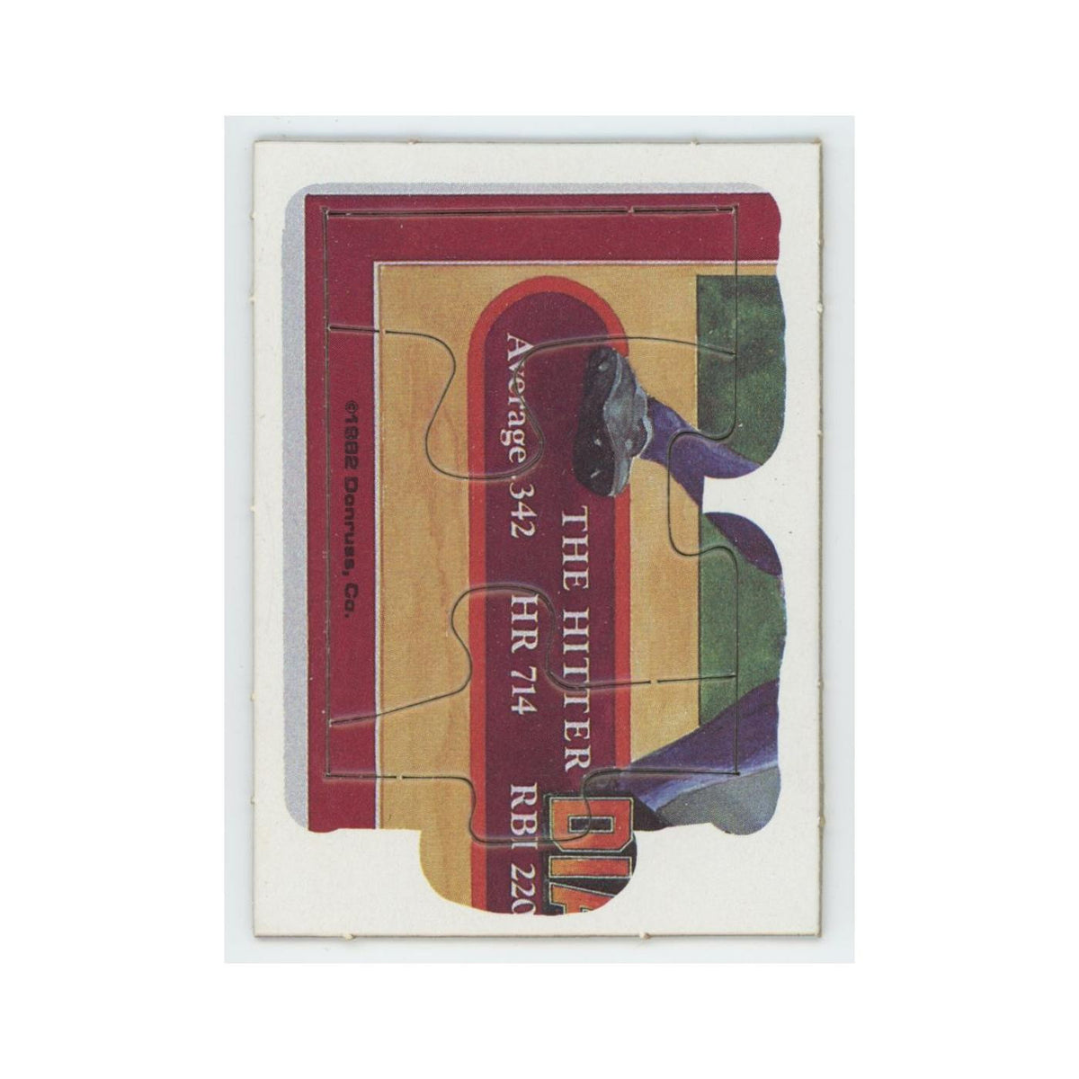 Baseball Great Moments Puzzle Pieces 1982 Donruss #55/56/57 Baseball Card NM