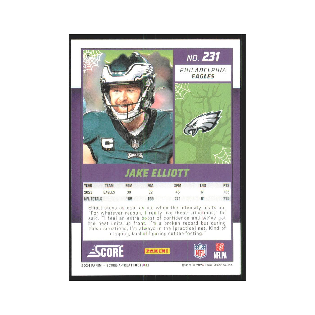 2024 Score-A-Treat Jake Elliott Eagles #231