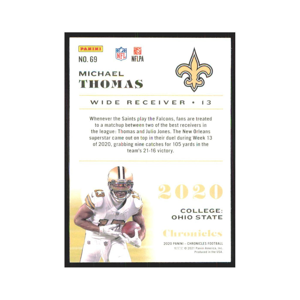 2020 Panini Chronicles Michael Thomas Saints #69