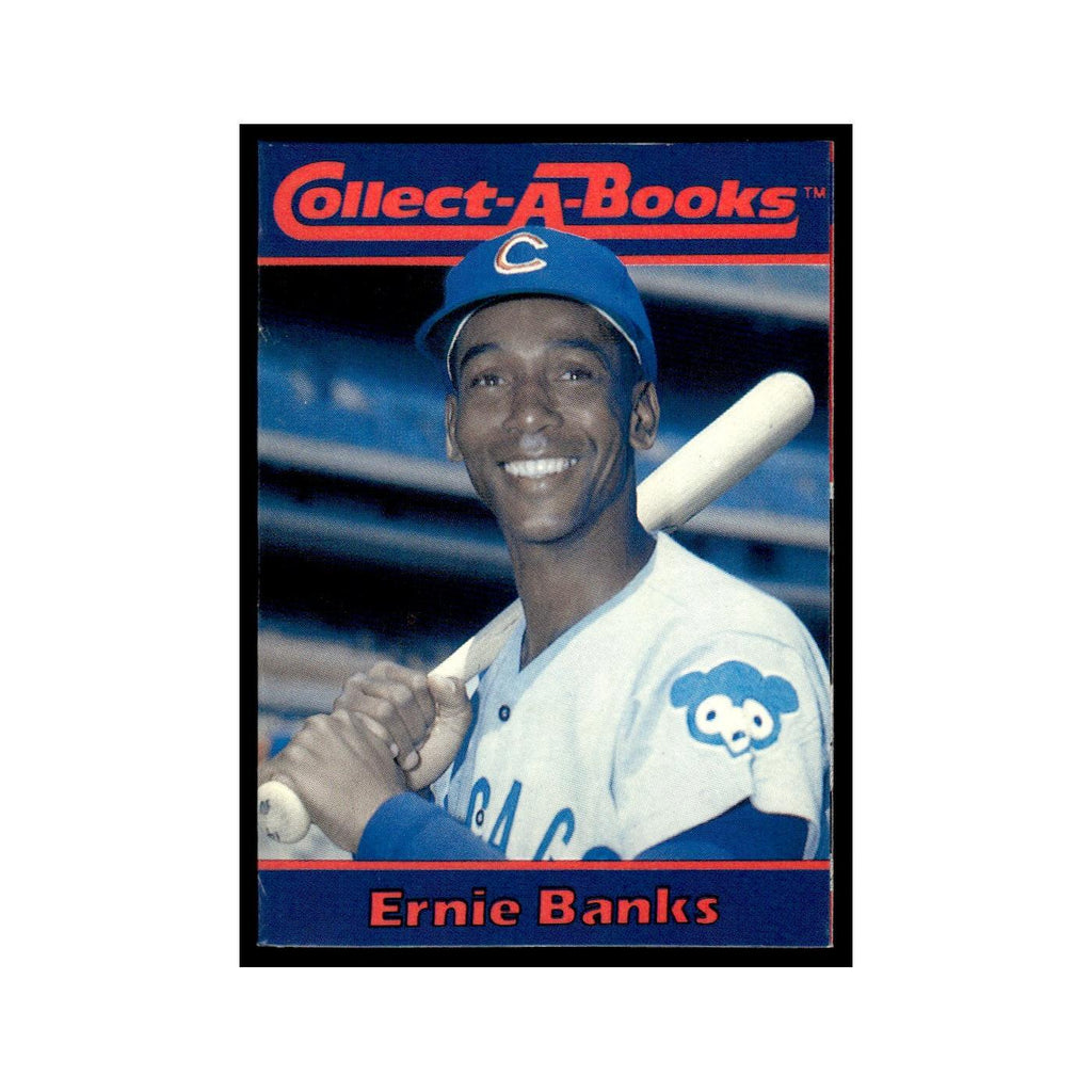 Ernie Banks 1990 Collect-A-Books #nan Chicago Cubs Baseball Card NM