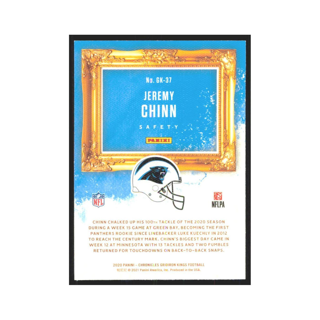2020 Panini Chronicles Jeremy Chinn RC Panthers #GK-37