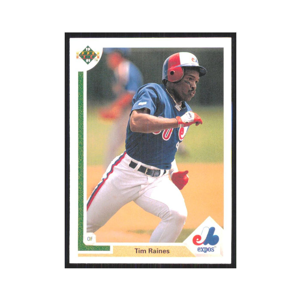 1991 Upper Deck Tim Raines Montreal Expos #143