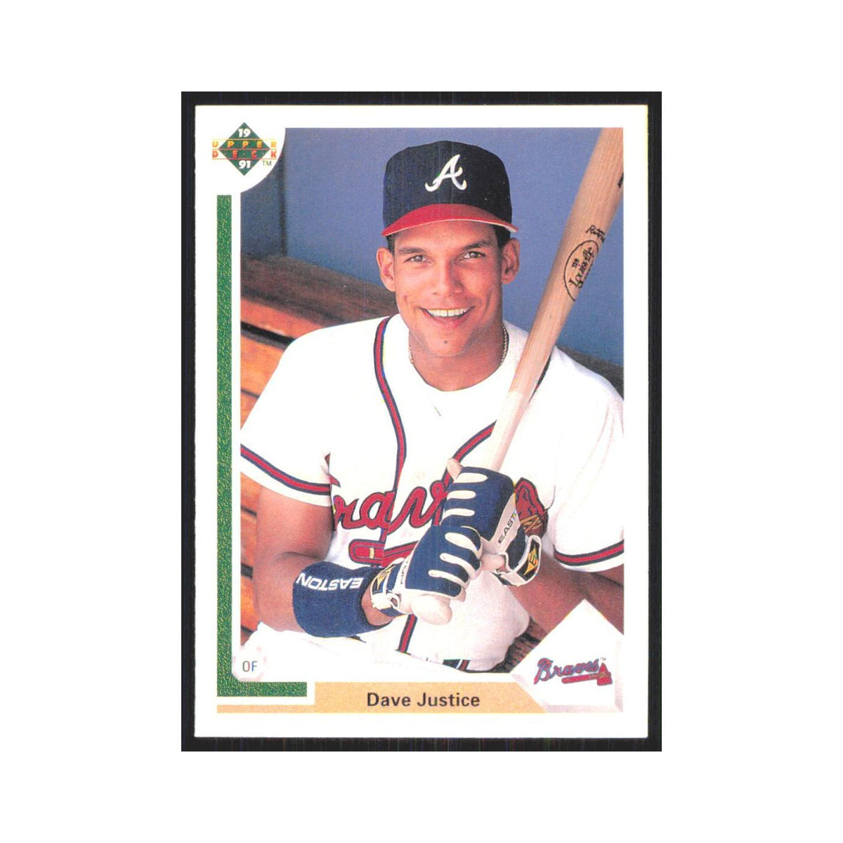 1991 Upper Deck Dave Justice Braves #363