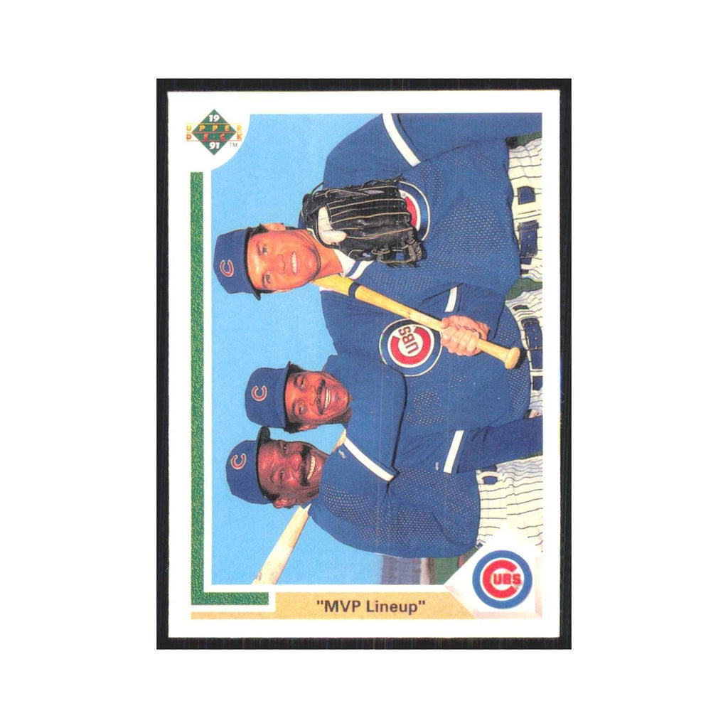 1991 Upper Deck MVP Lineup Cubs #725