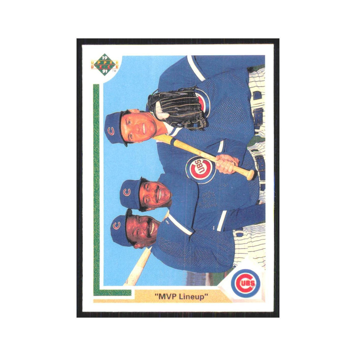1991 Upper Deck MVP Lineup Cubs #725