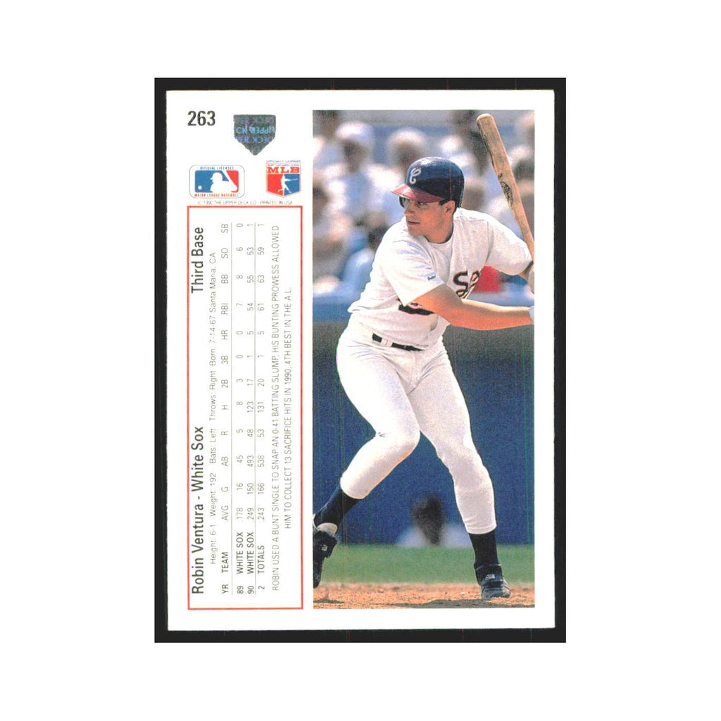 1991 Upper Deck Robin Ventura White Sox #263