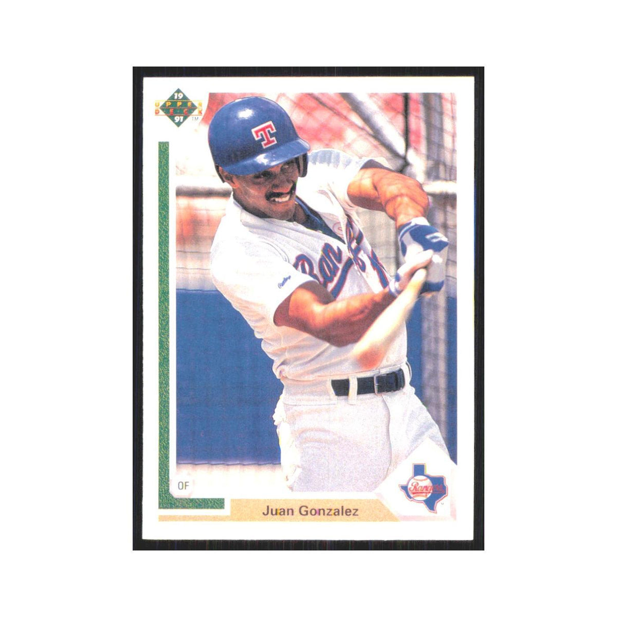 1991 Upper Deck Juan Gonzalez Rangers #646