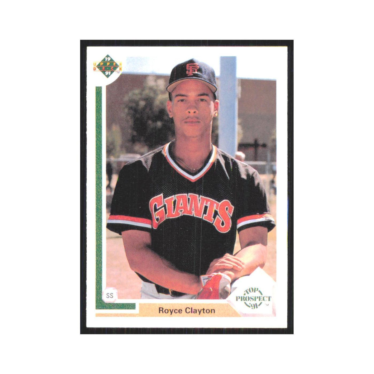 1991 Upper Deck Royce Clayton Giants #61