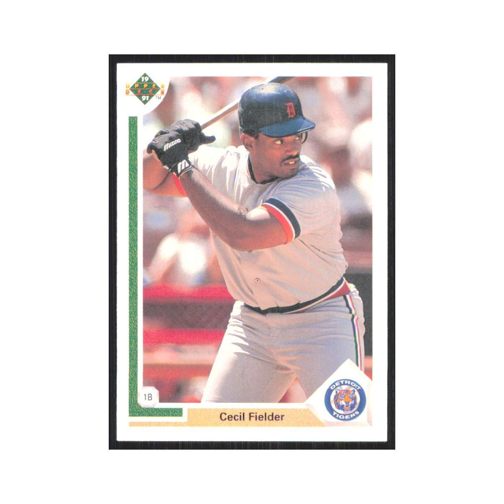 1991 Upper Deck Cecil Fielder Tigers #244