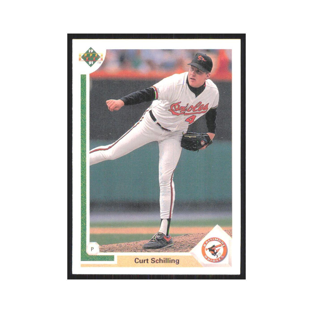 1991 Upper Deck Curt Schilling Orioles #528