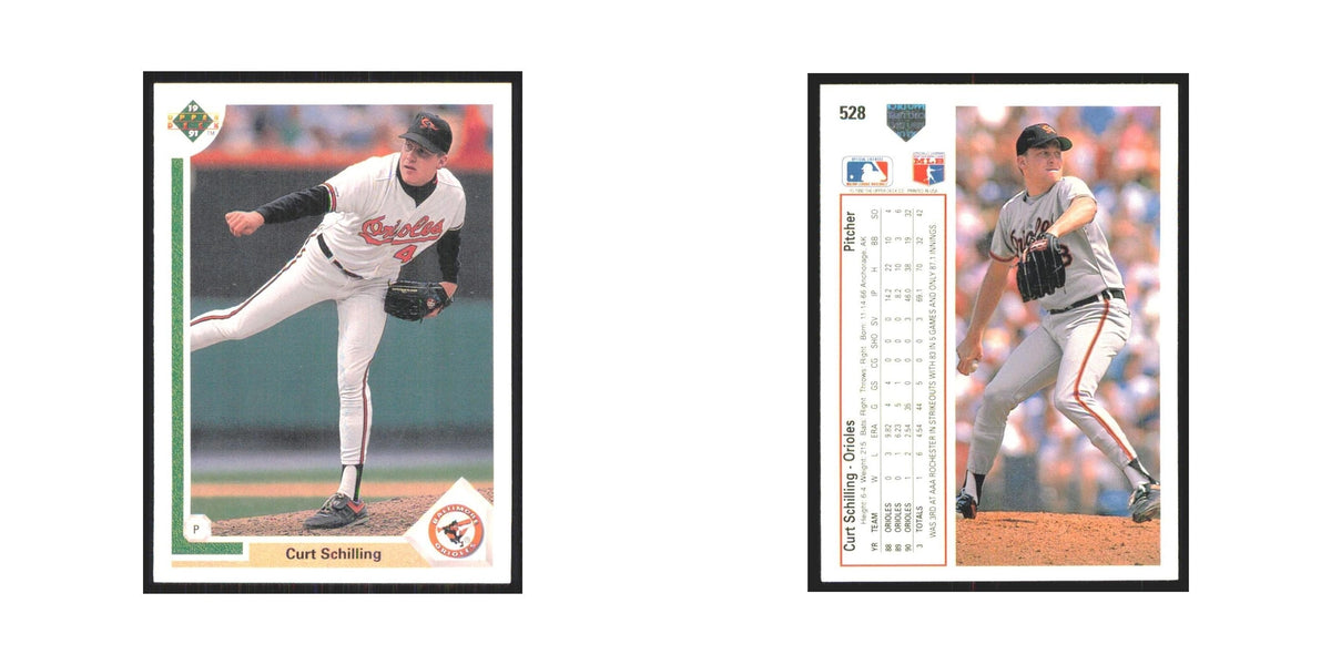 1991 Upper Deck Curt Schilling Orioles #528