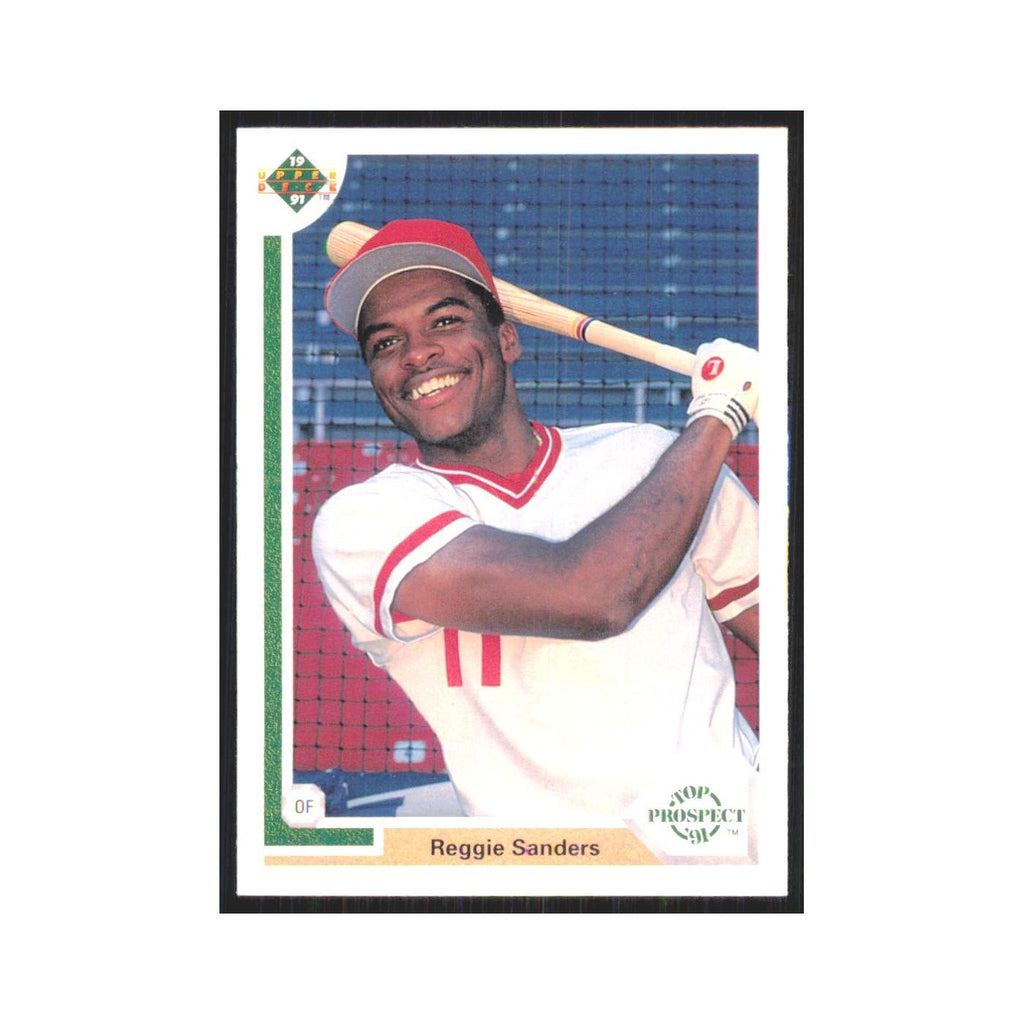 1991 Upper Deck Reggie Sanders Reds #71
