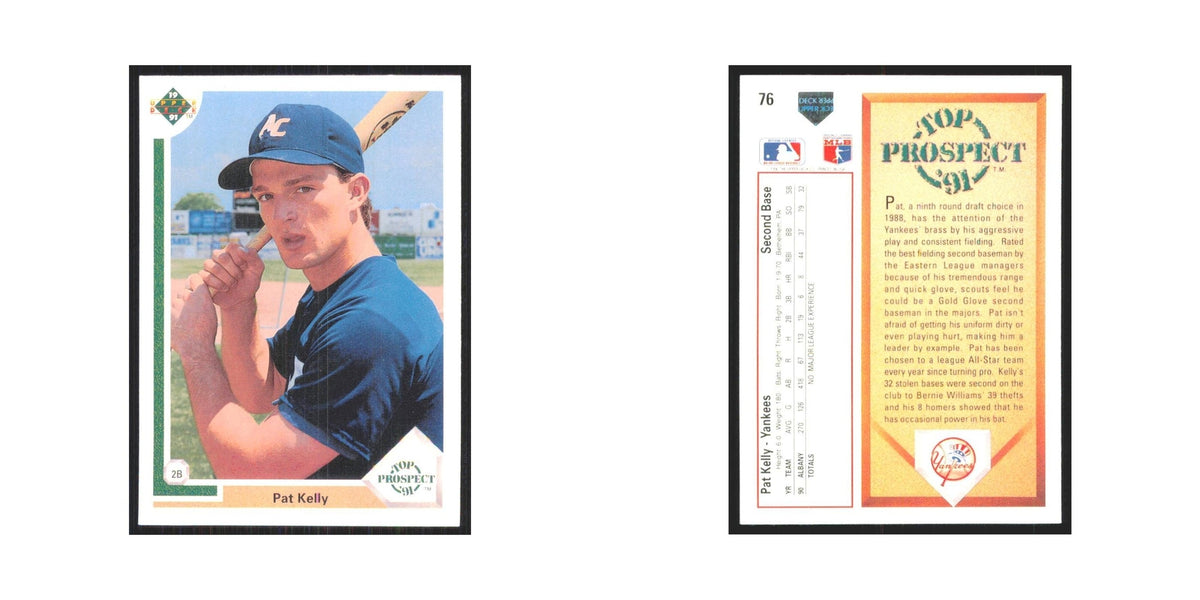 1991 Upper Deck Pat Kelly Yankees #76