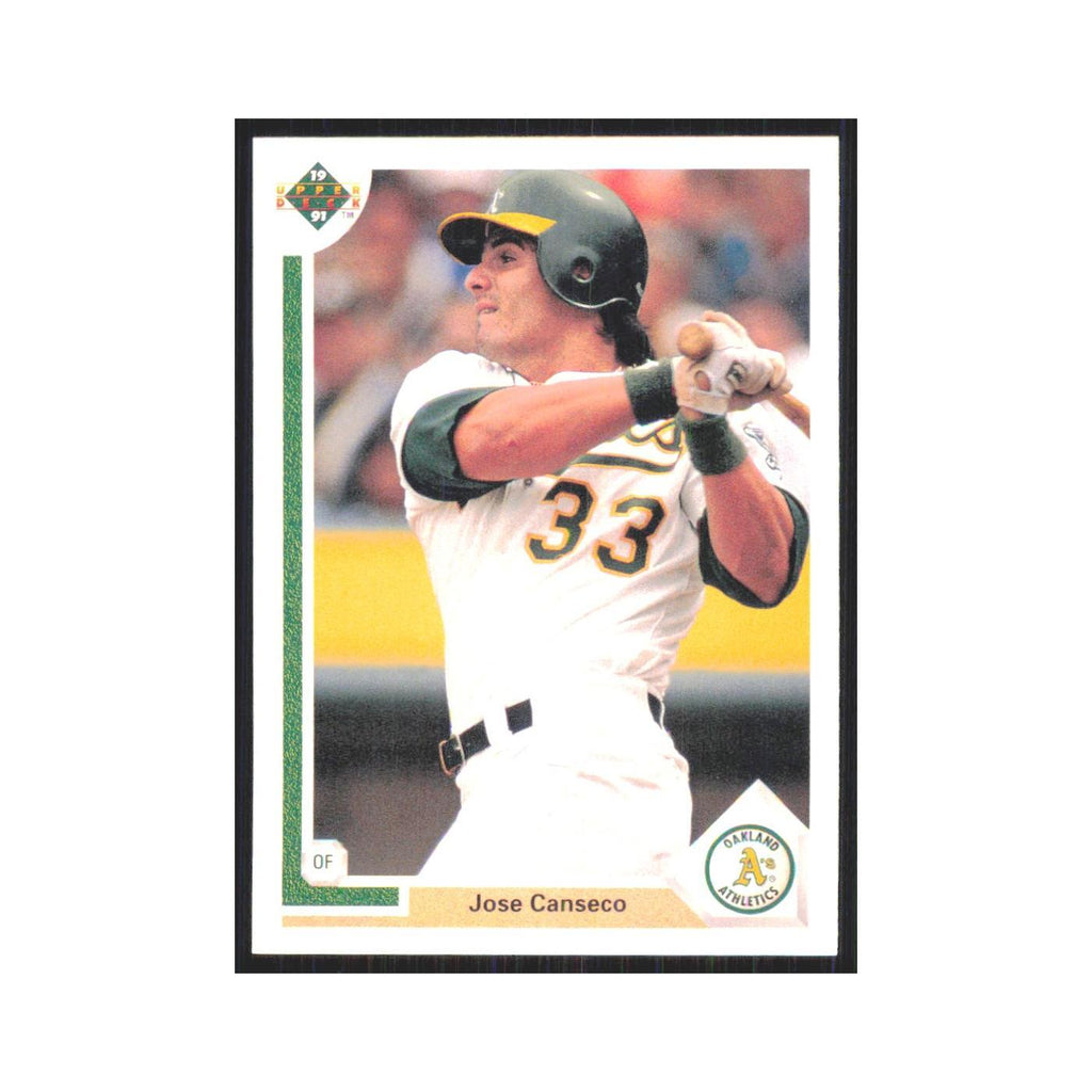 1991 Upper Deck Jose Canseco Athletics #155