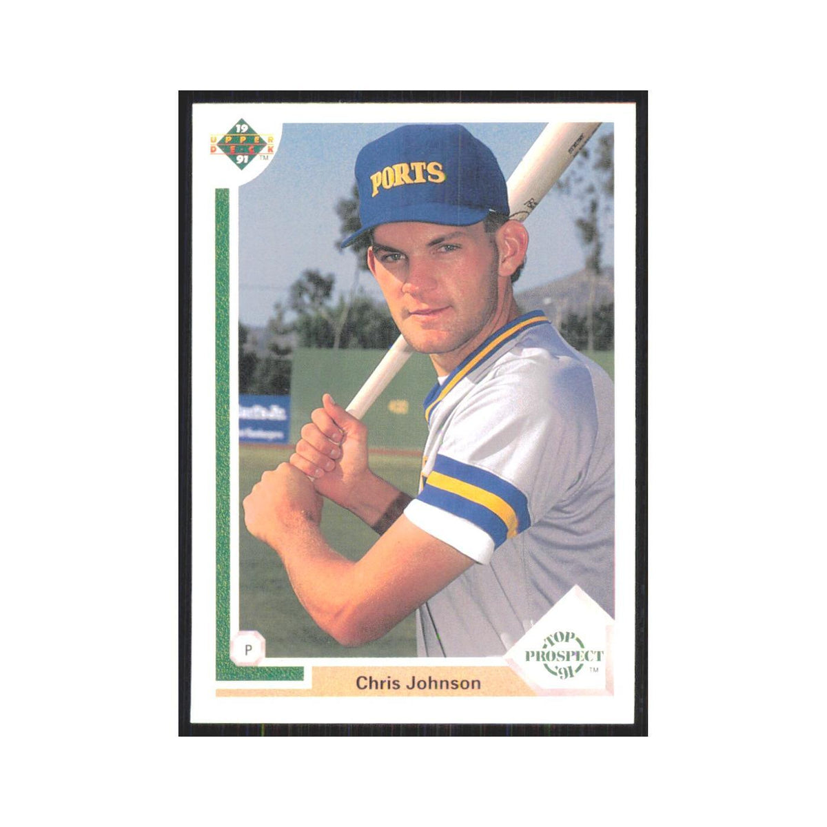 1991 Upper Deck Chris Johnson Brewers #56