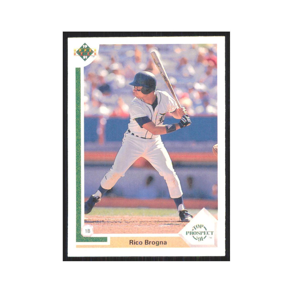 1991 Upper Deck Rico Brogna Tigers #73