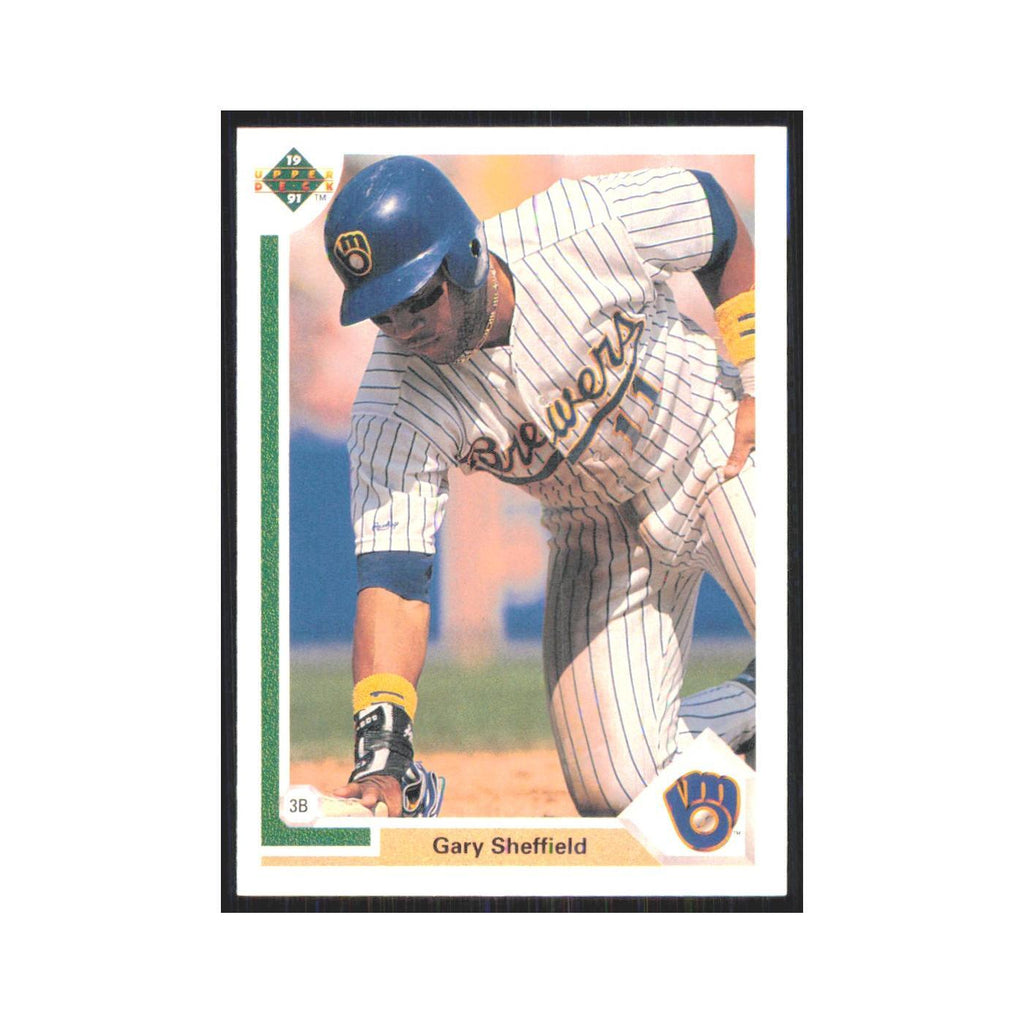 1991 Upper Deck Gary Sheffield Brewers #266
