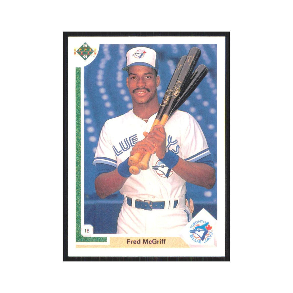 1991 Upper Deck Fred McGriff Blue Jays #565