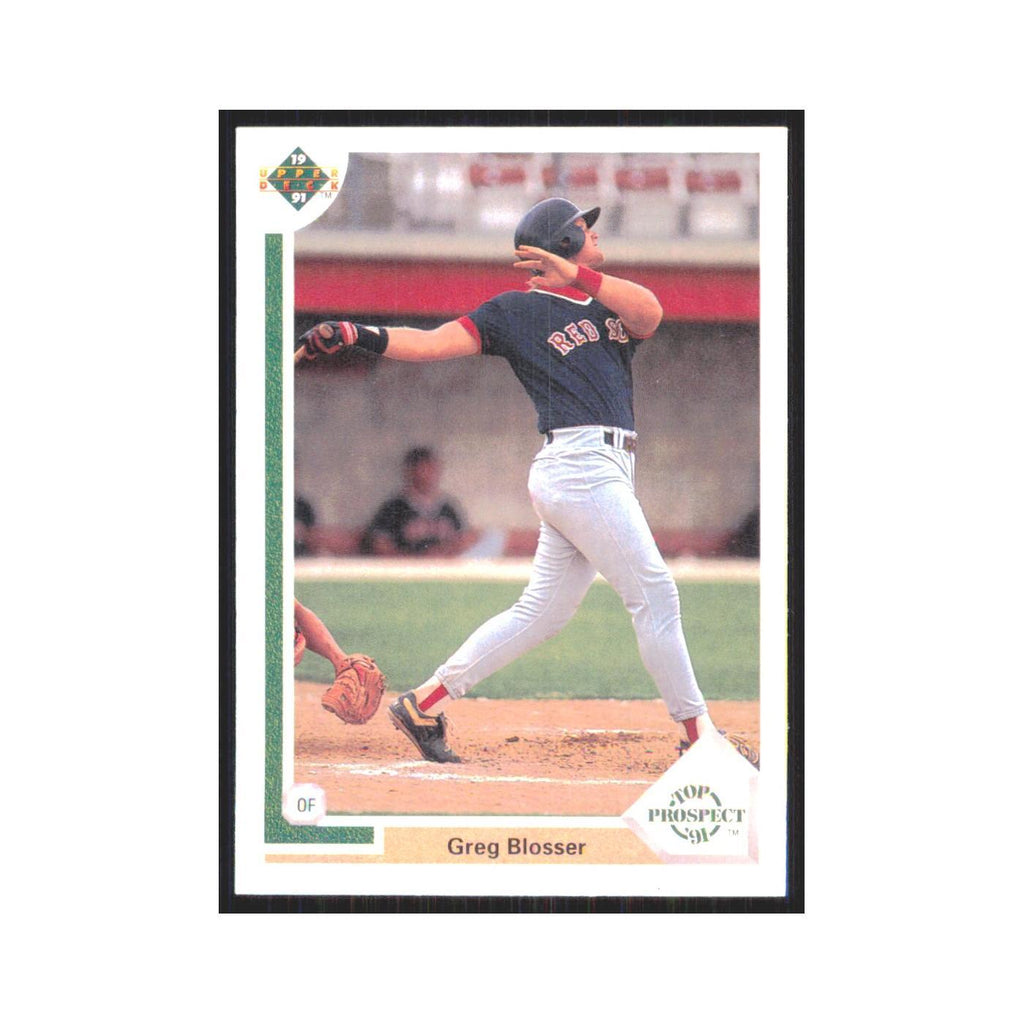 1991 Upper Deck Greg Blosser Red Sox #70