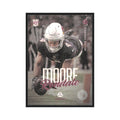 2021 Panini Chronicles Luminance Pink Rondale Moore RC Cardinals #208