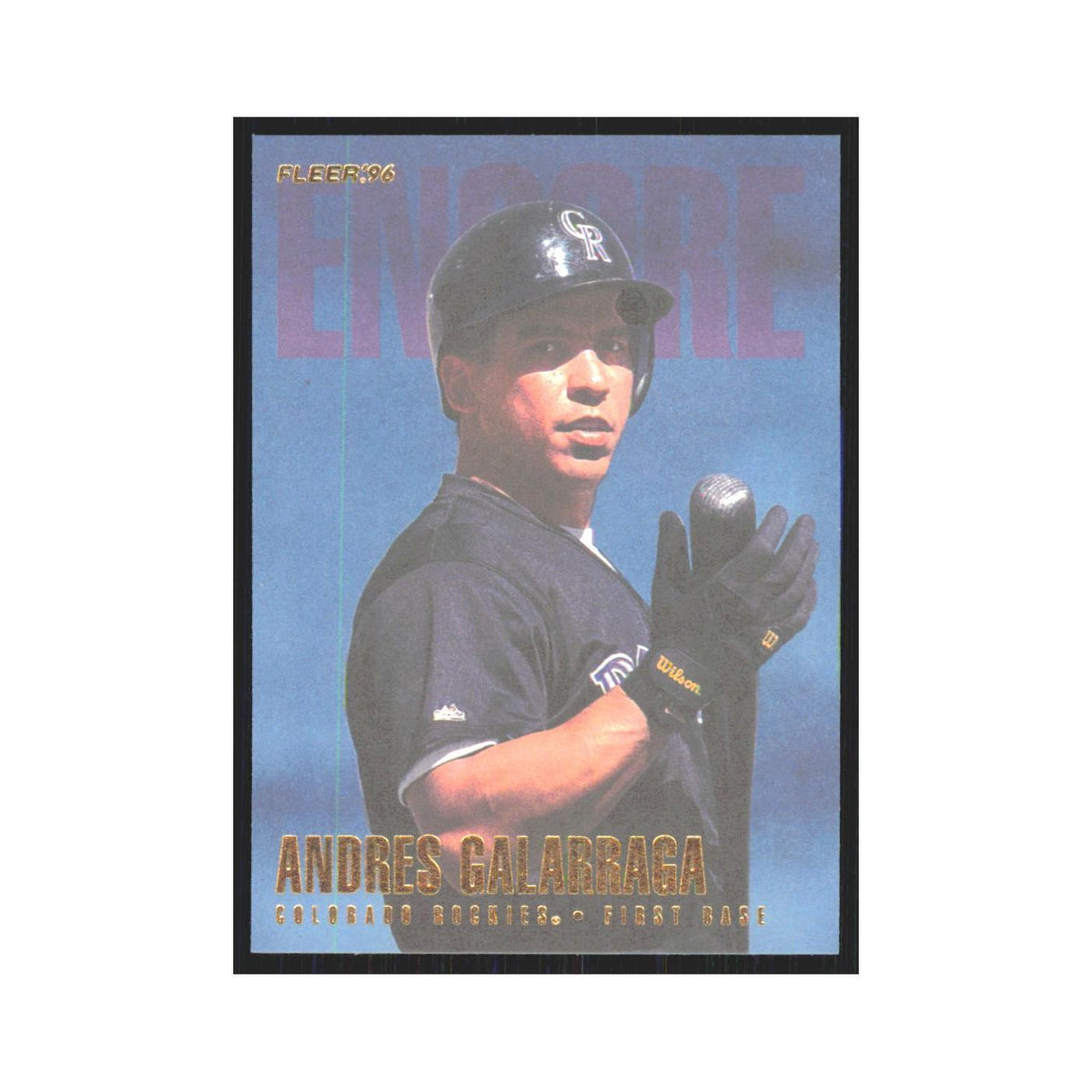 1996 Fleer Andres Galarraga Rockies #U220