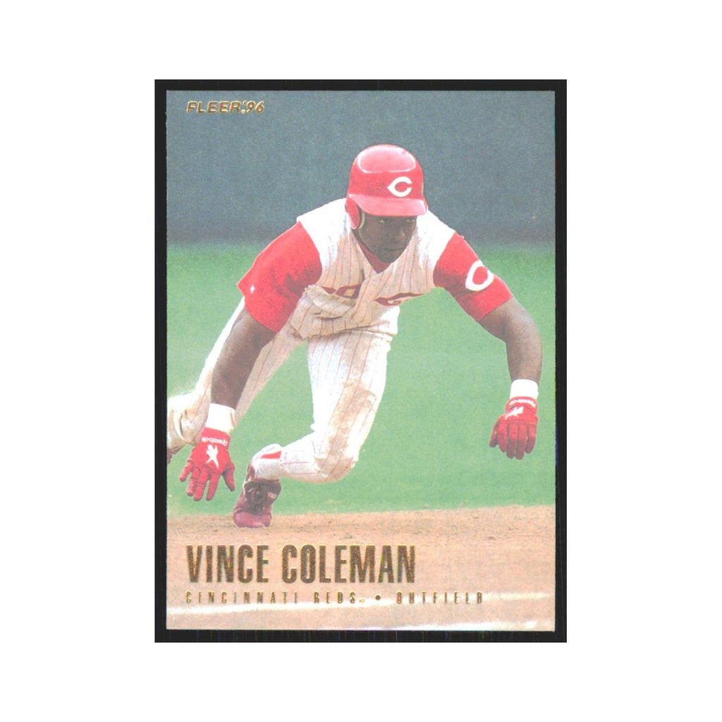 1996 Fleer Vince Coleman Reds #U117