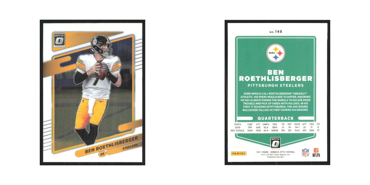 2021 Donruss Optic Ben Roethlisberger Steelers #148