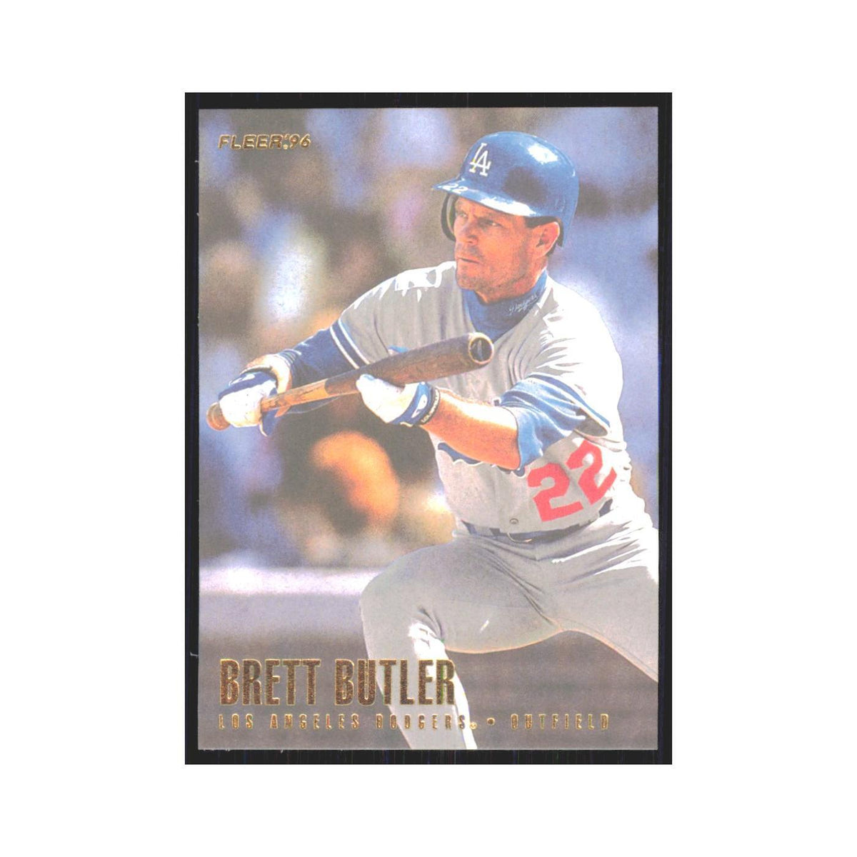 1996 Fleer Brett Butler Dodgers #427