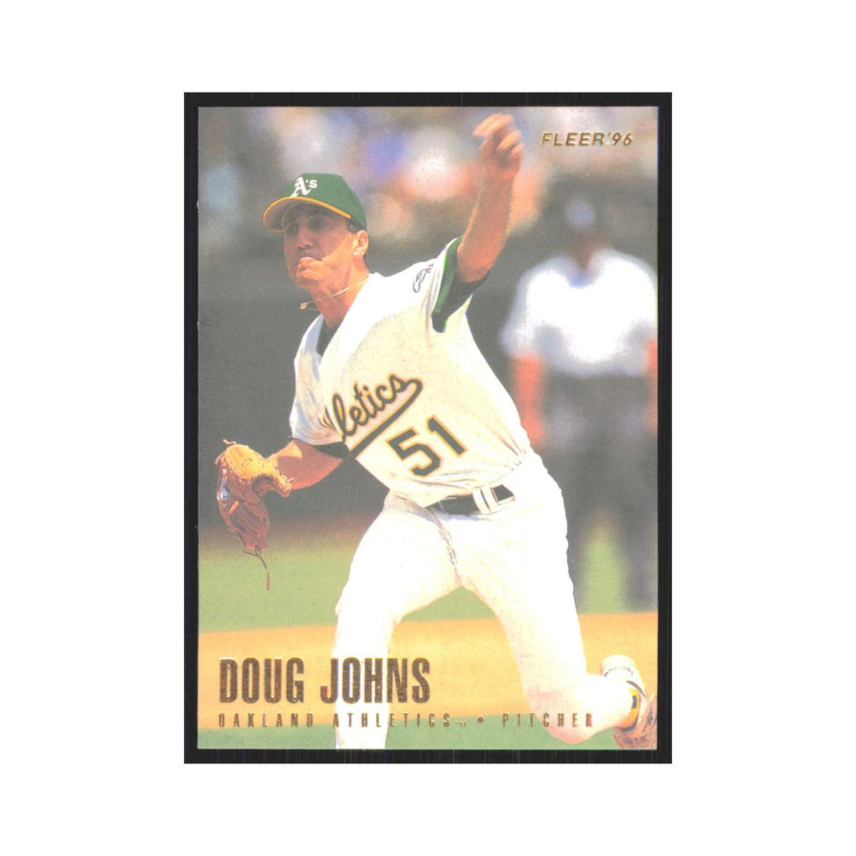 1996 Fleer Doug Johns Athletics #212