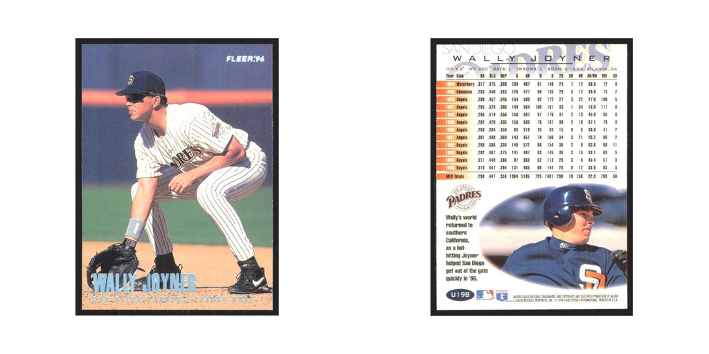 1996 Fleer Wally Joyner Padres #U198
