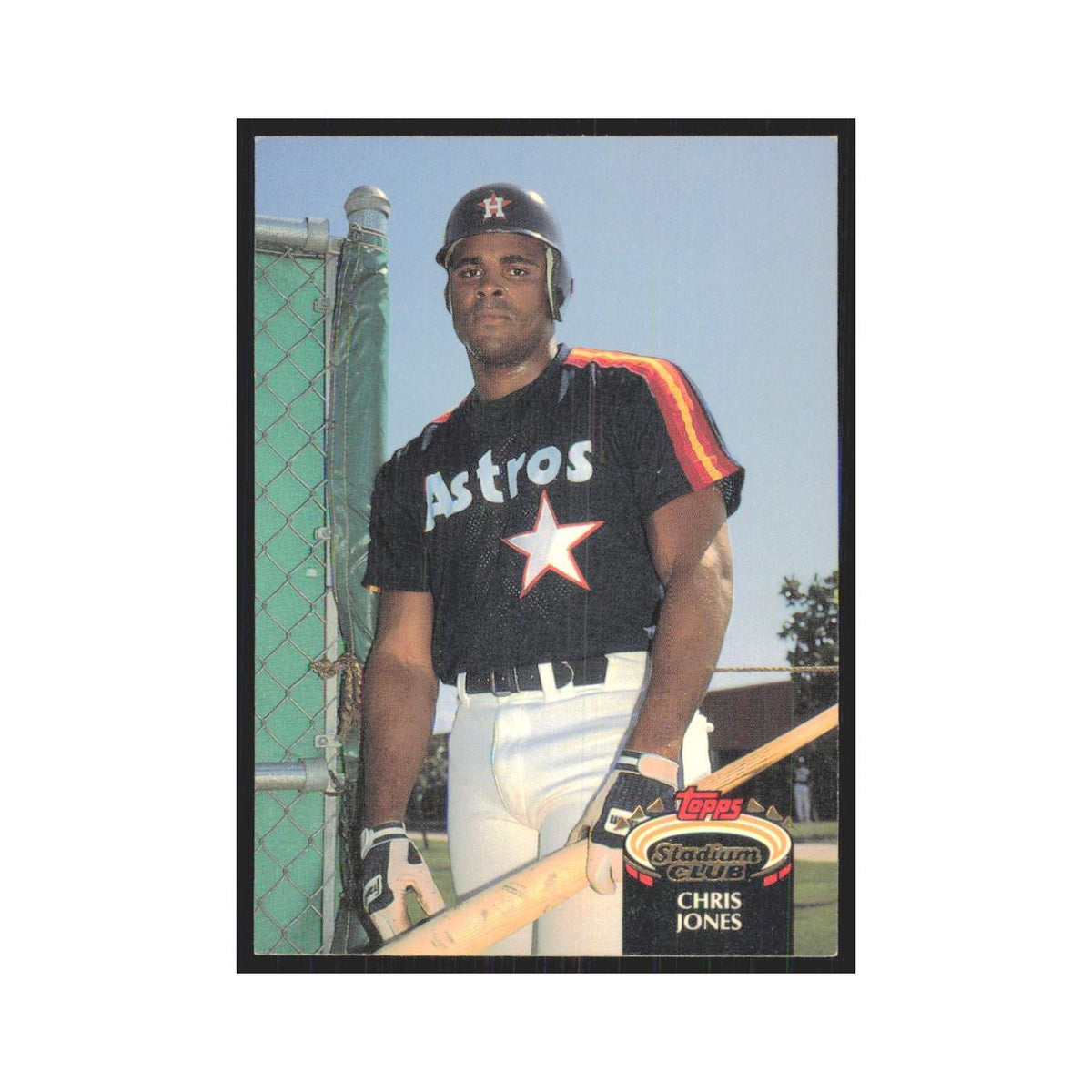 1992 Topps Stadium Club Chris Jones Astros #698