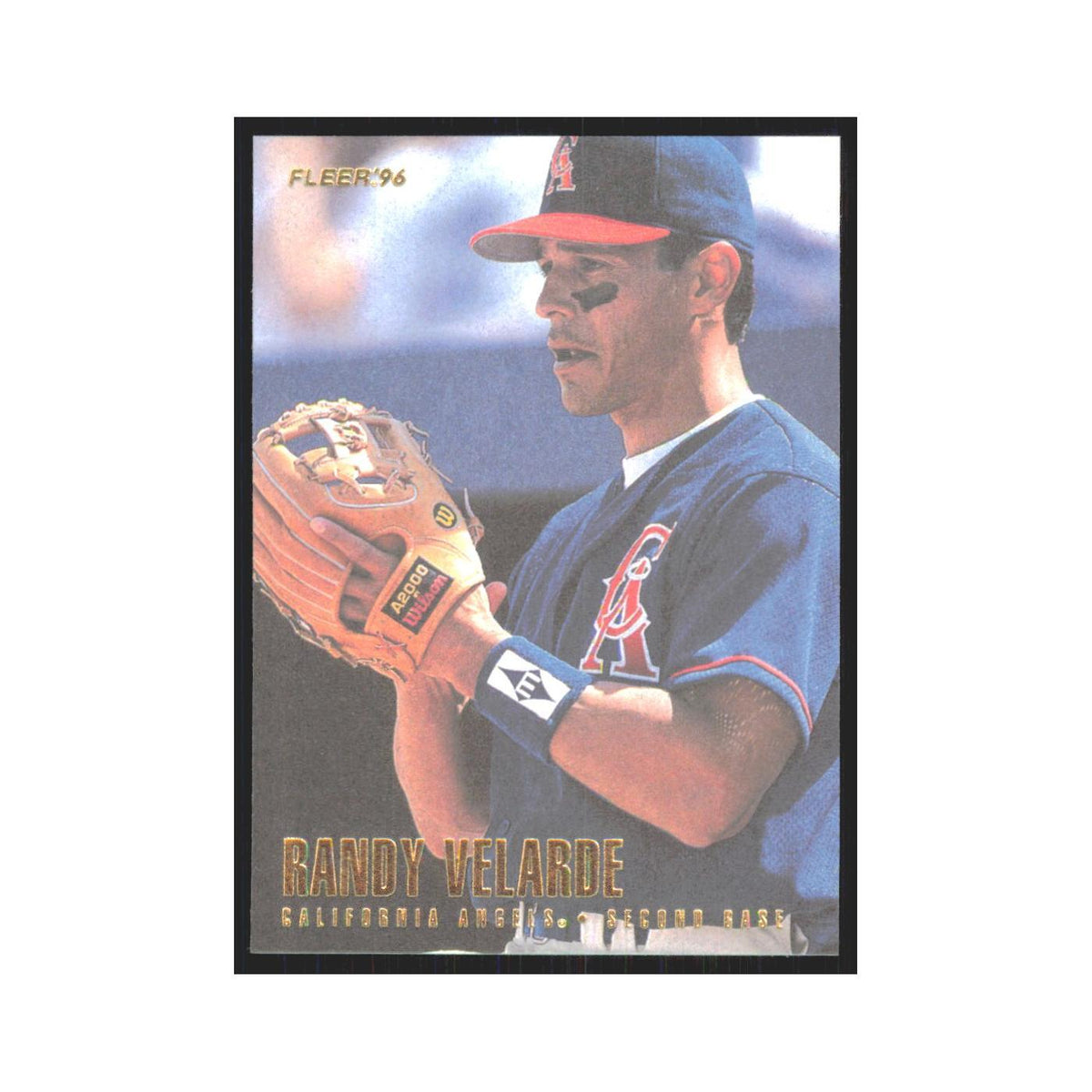 1996 Fleer Randy Velarde Angels #U22