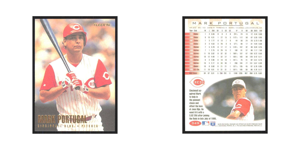 1996 Fleer Mark Portugal Reds #349