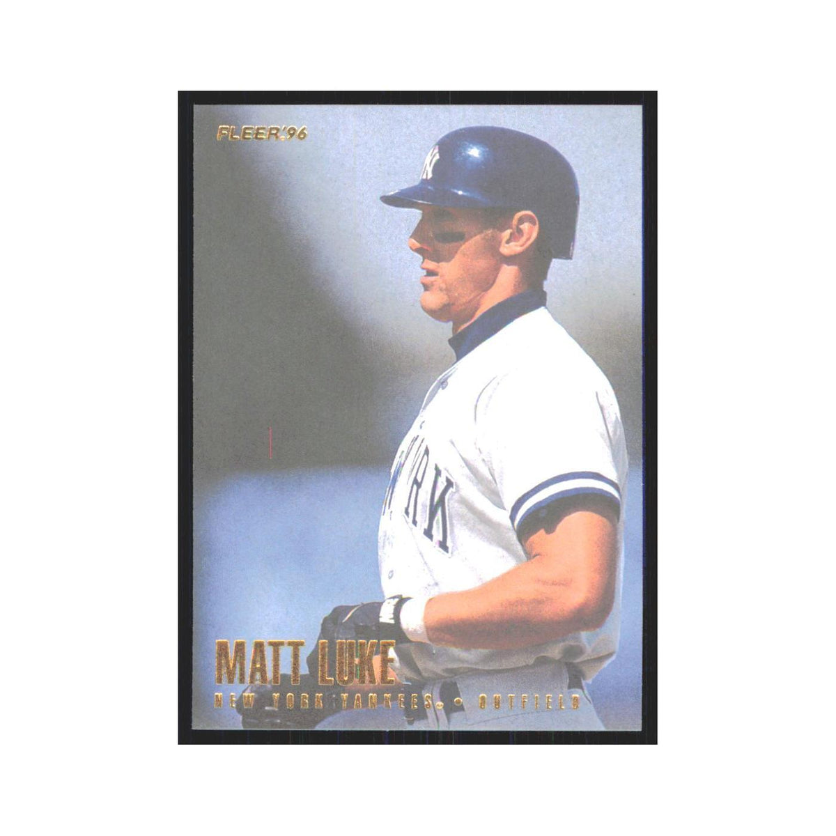 1996 Fleer Matt Luke Yankees #U63