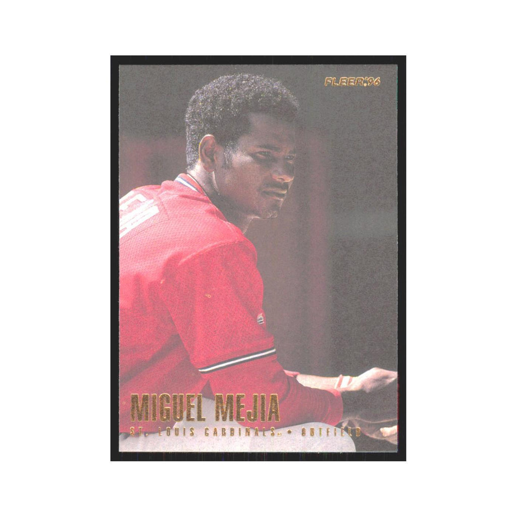 1996 Fleer Miguel Mejia Cardinals #U192
