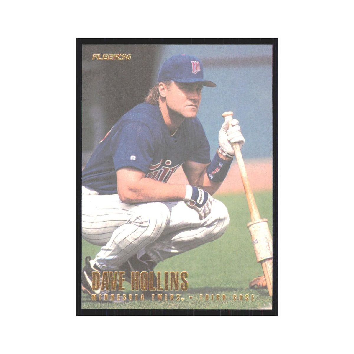 1996 Fleer Dave Hollins Twins #U54
