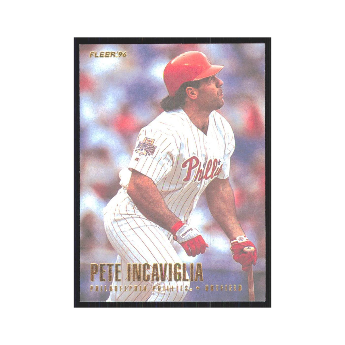 1996 Fleer Pete Incaviglia Phillies #U166