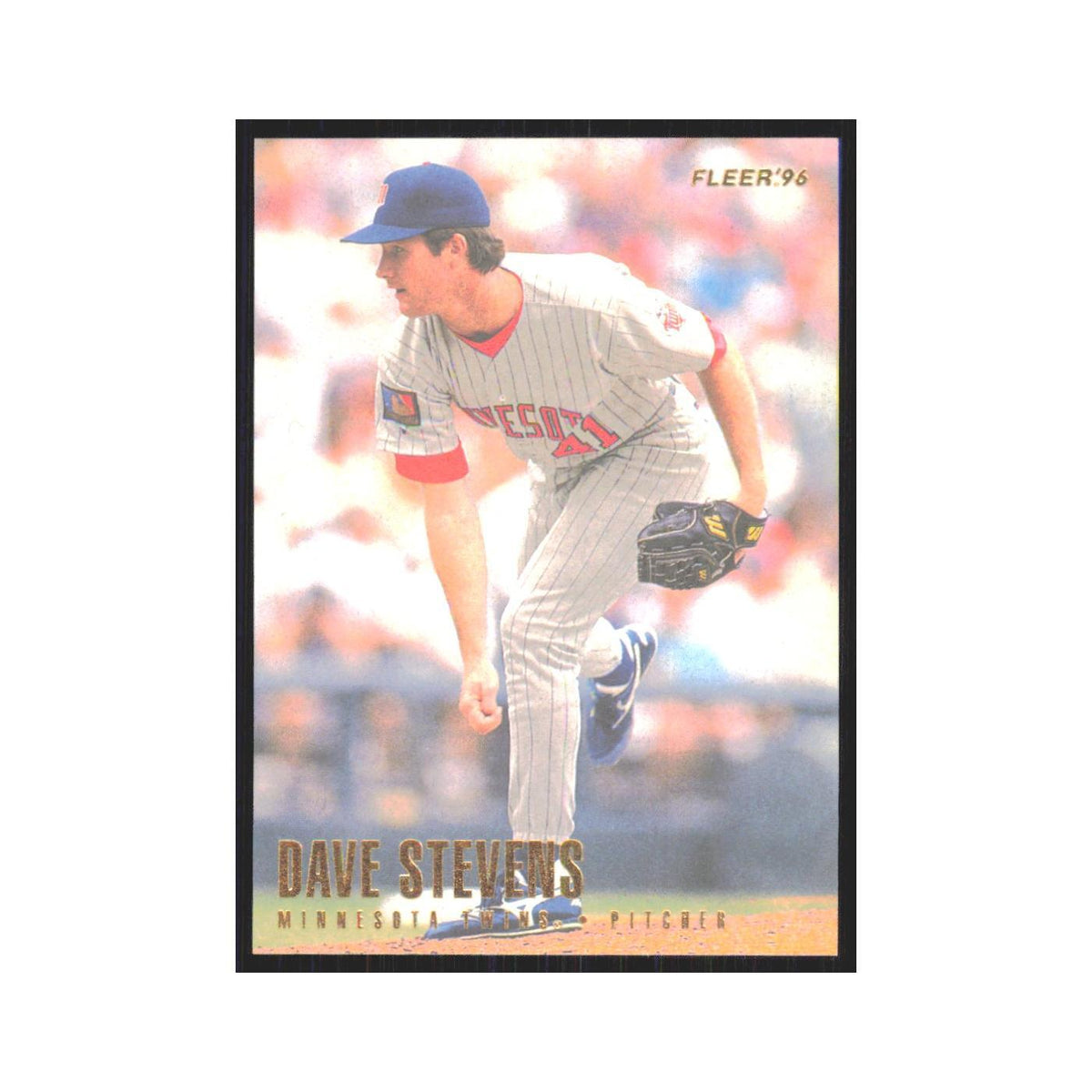 1996 Fleer Dave Stevens Twins #178