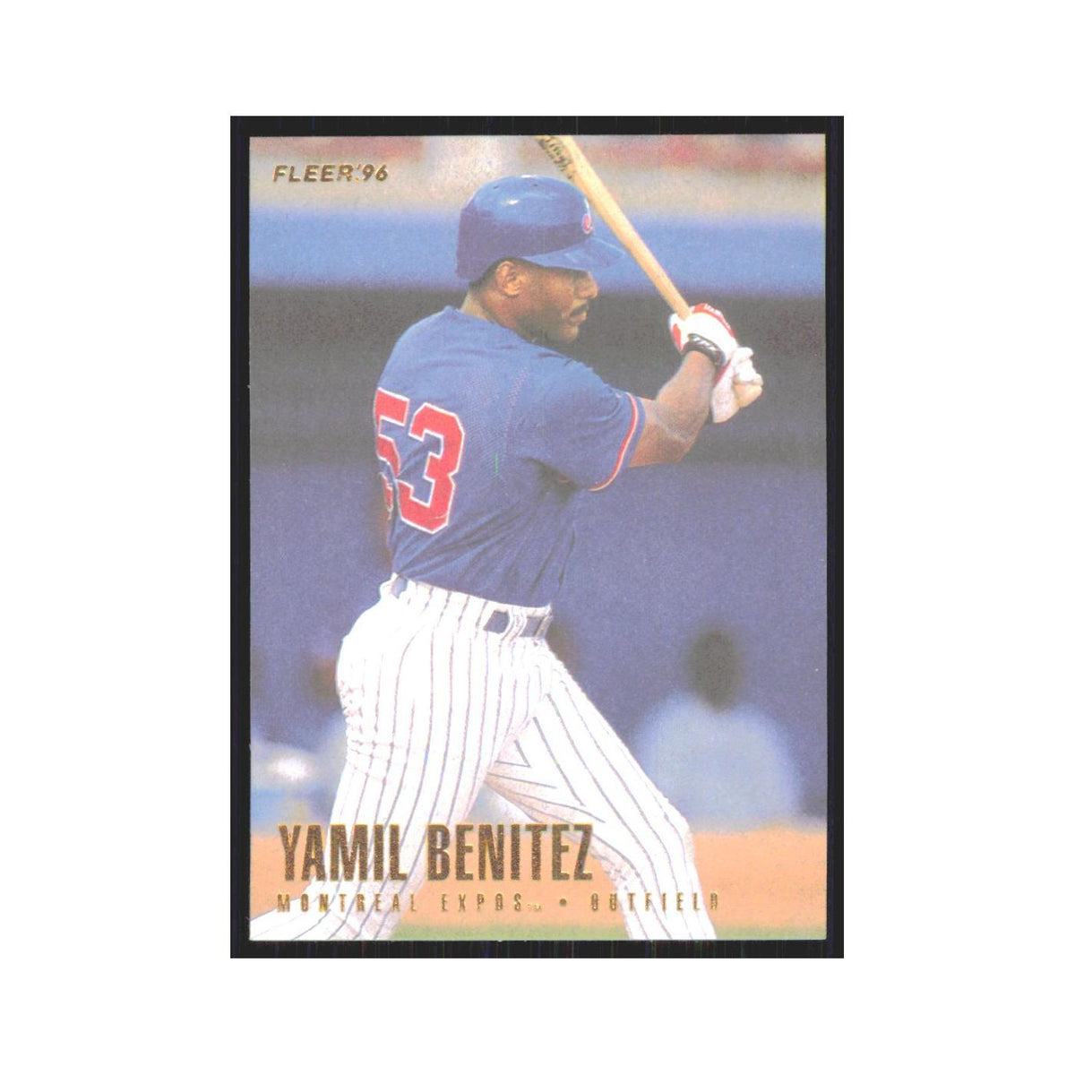 1996 Fleer Yamil Benitez Montreal Expos #452