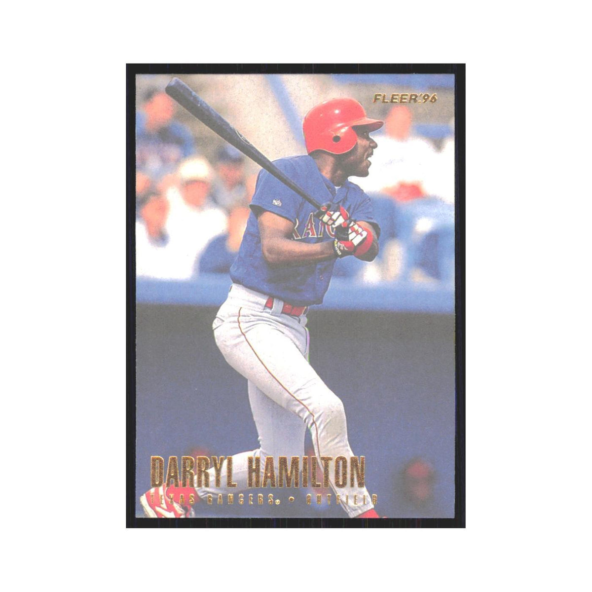 1996 Fleer Darryl Hamilton Rangers #U89