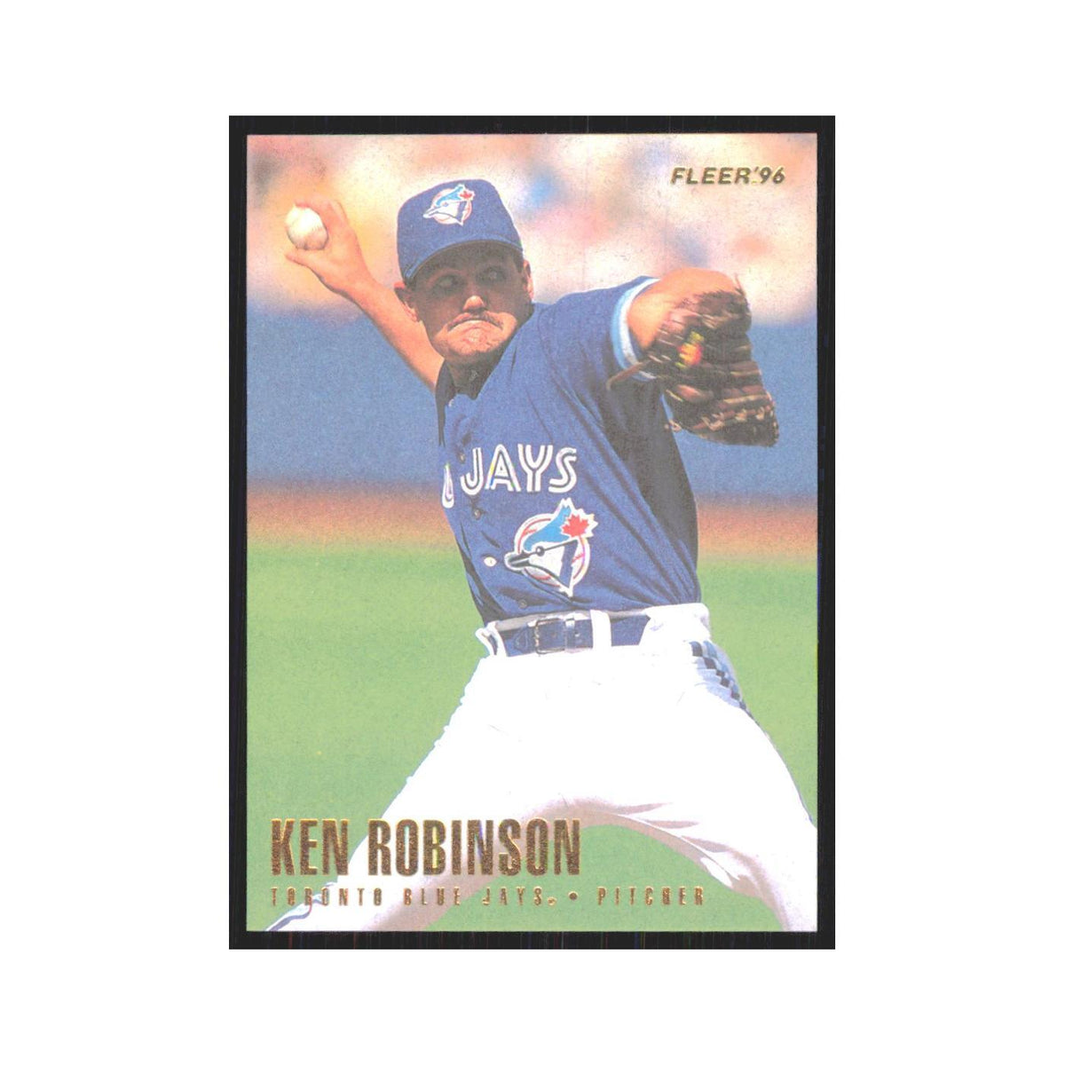 1996 Fleer Ken Robinson Blue Jays #282