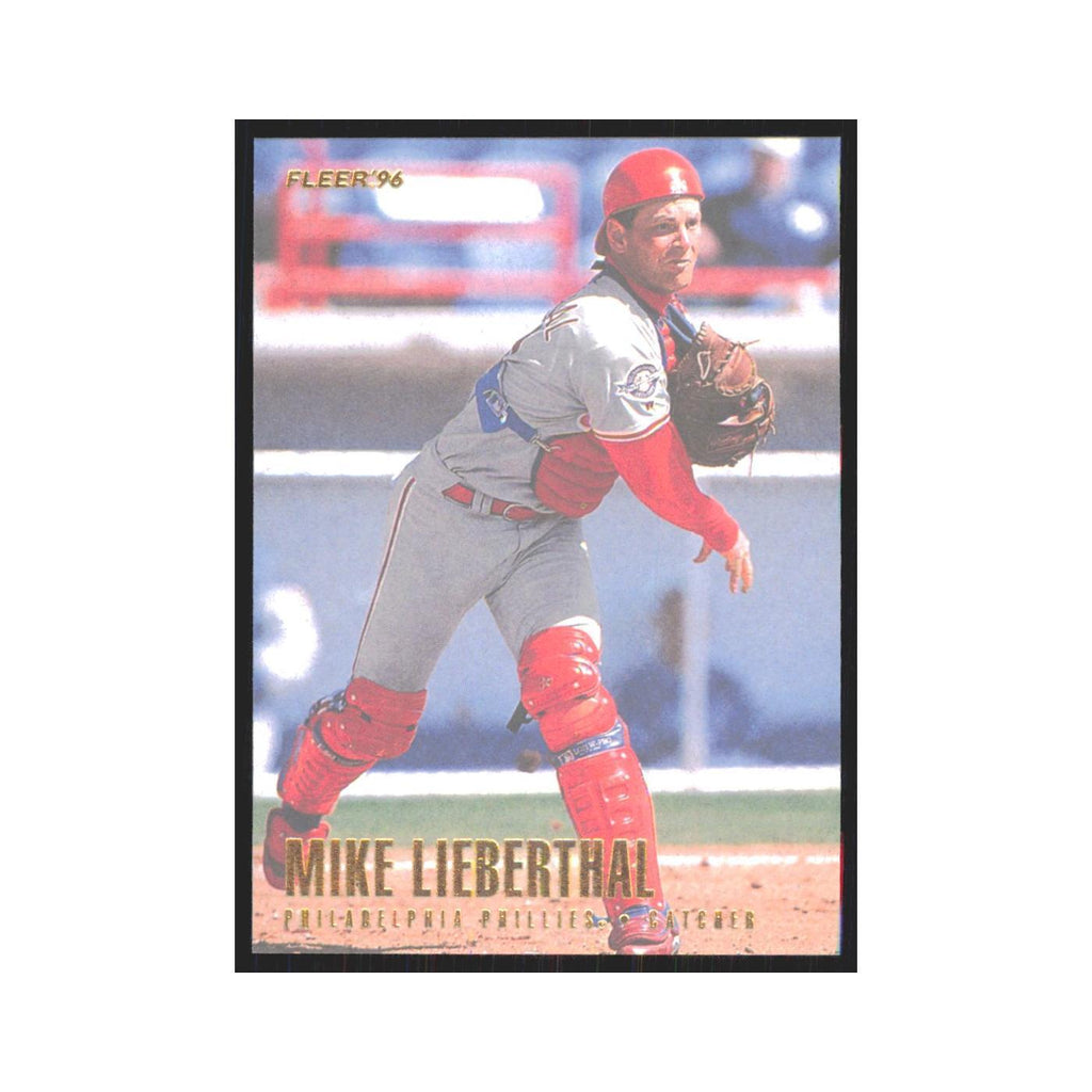 1996 Fleer Mike Lieberthal Phillies #U167