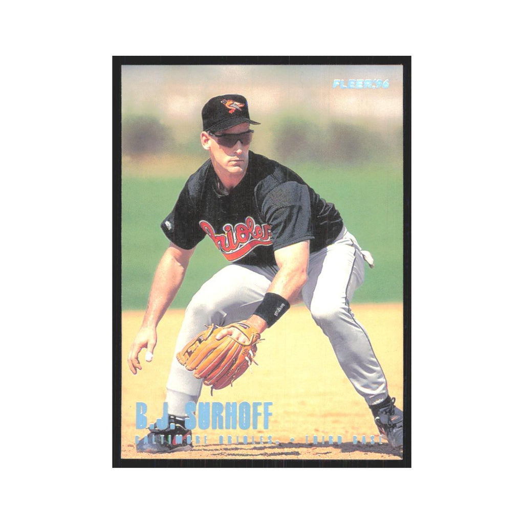 1996 Fleer B.J. Surhoff Orioles #U8