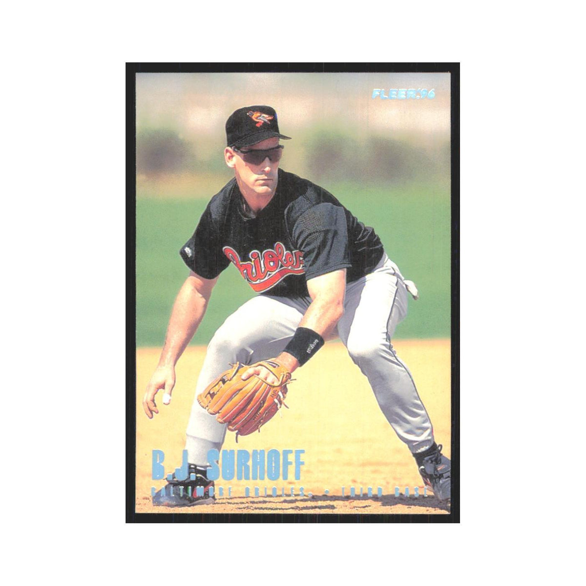 1996 Fleer B.J. Surhoff Orioles #U8