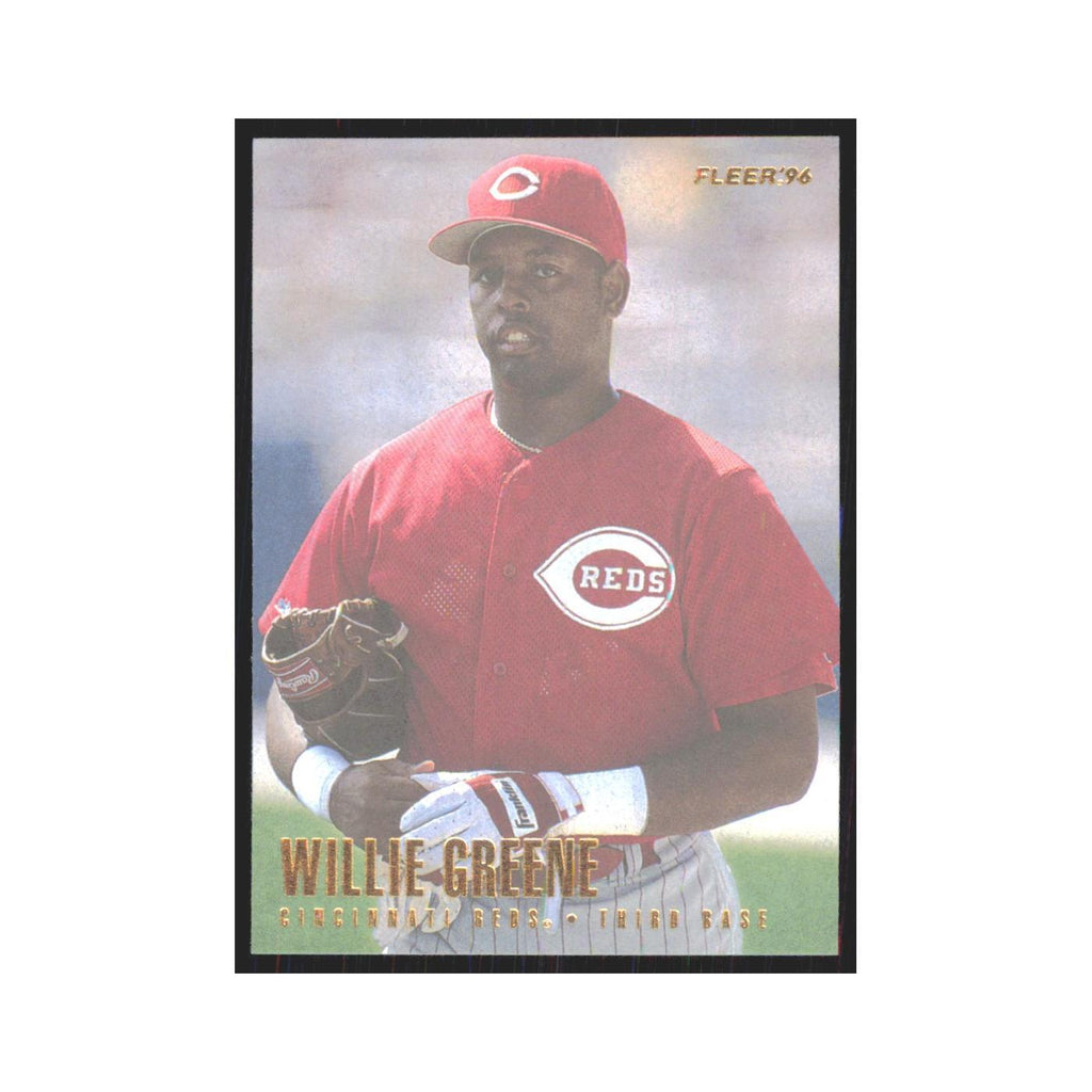 1996 Fleer Willie Greene Reds #U121